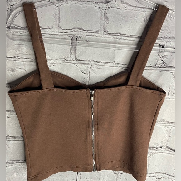 Shinestar Brown Women's Top - Picture 5 of 5